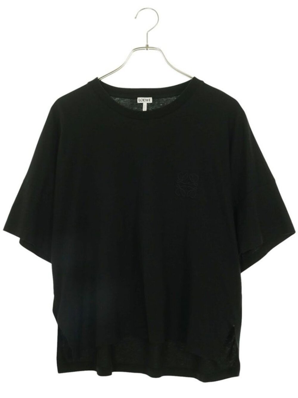 Loewe Anagram Embroidery Cropped T-Shirt XS